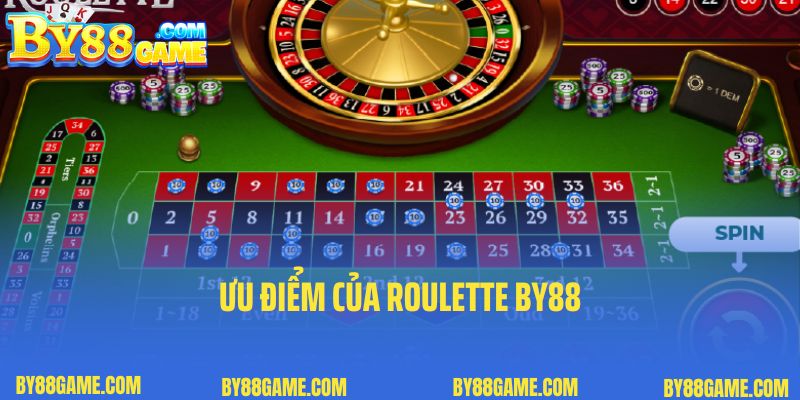 Ưu điểm của Roulette By88